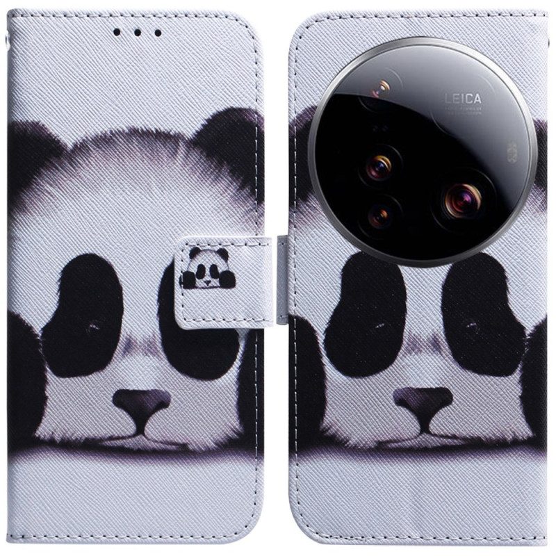 Lederhüllen Xiaomi 15 Ultra Handyhülle Panda