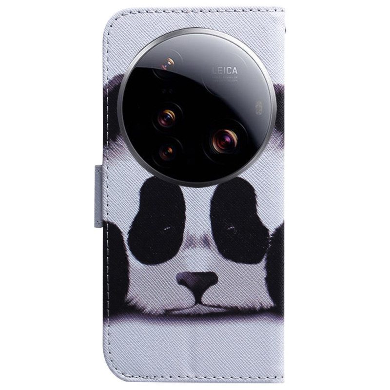 Lederhüllen Xiaomi 15 Ultra Handyhülle Panda