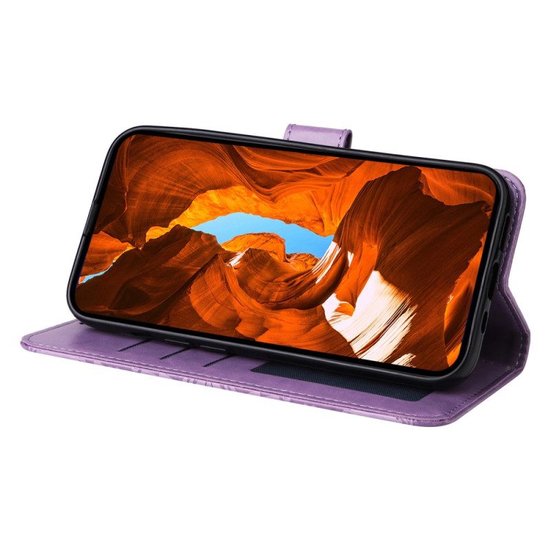 Lederhüllen Xiaomi 15 Ultra Handyhülle Sonnenblumenmuster