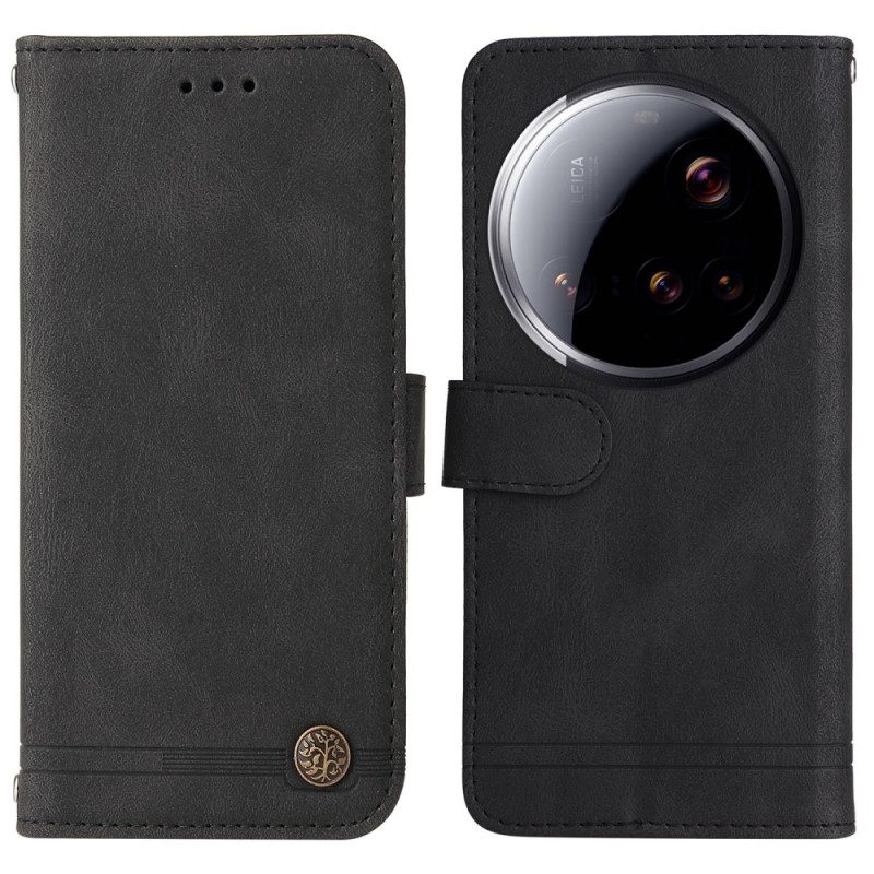 Lederhüllen Xiaomi 15 Ultra Handyhülle Zierniete