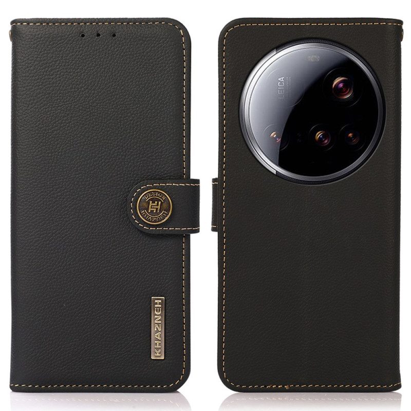 Lederhüllen Xiaomi 15 Ultra Khazneh Klassisches Leder