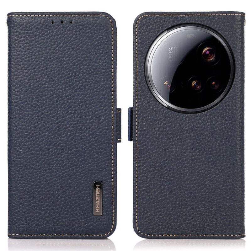 Lederhüllen Xiaomi 15 Ultra Khazneh Rfid-blockierendes Leder