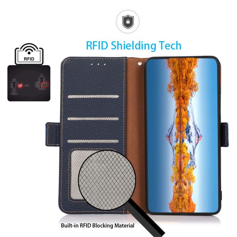 Lederhüllen Xiaomi 15 Ultra Khazneh Rfid-blockierendes Leder