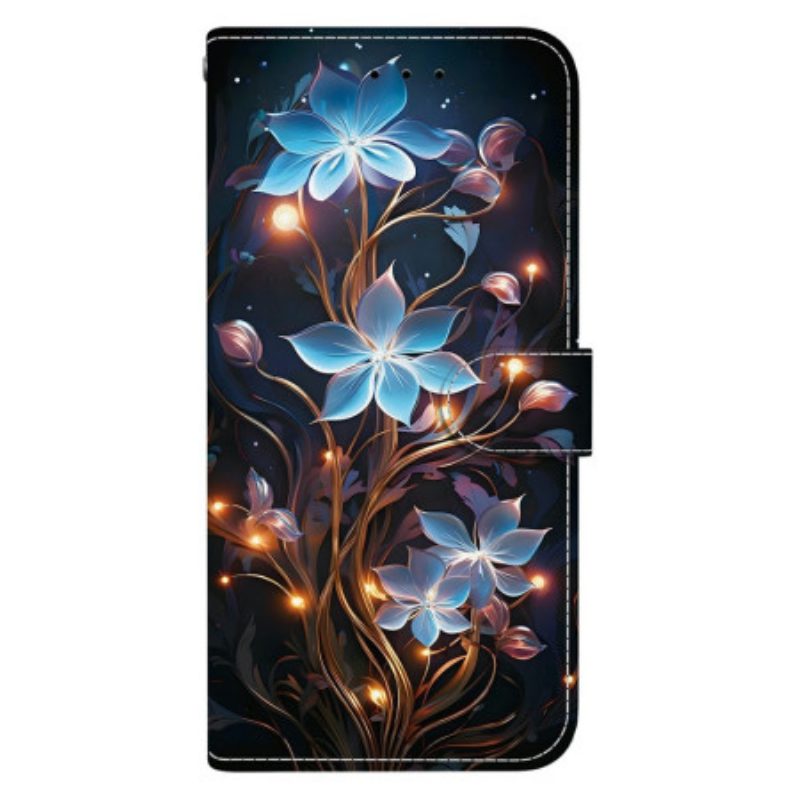 Lederhüllen Xiaomi 15 Ultra Laternenblumen