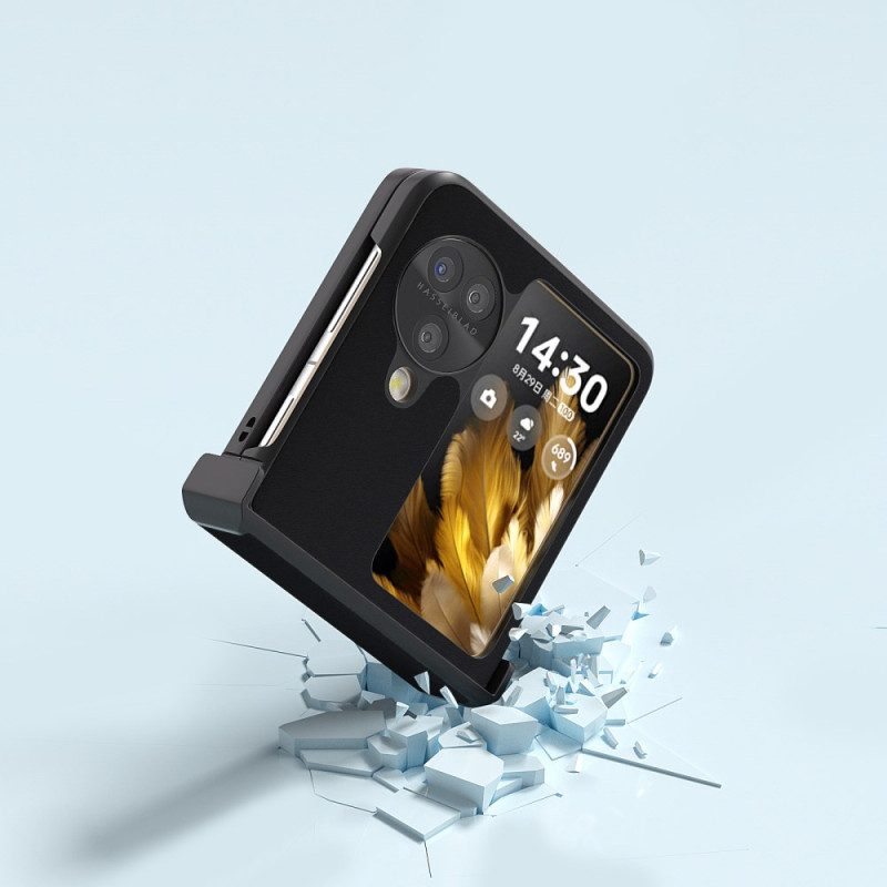 Hülle Für Oppo Find N3 Flip Echtes Abeel-leder