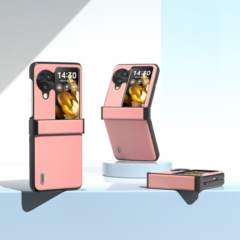 Hülle Für Oppo Find N3 Flip Strukturiertes Leder Abeel