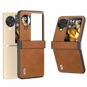 Hülle Oppo Find N3 Flip Abeel Ledereffekt