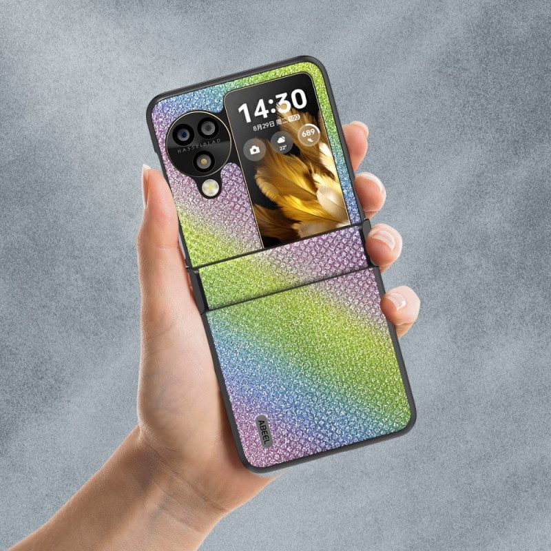 Hülle Oppo Find N3 Flip Abeel-strasssteine