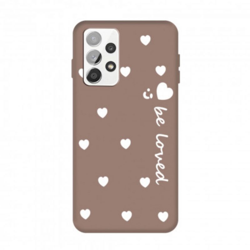Handyhülle Für Samsung Galaxy A32 Silikonherz „be Loved“.