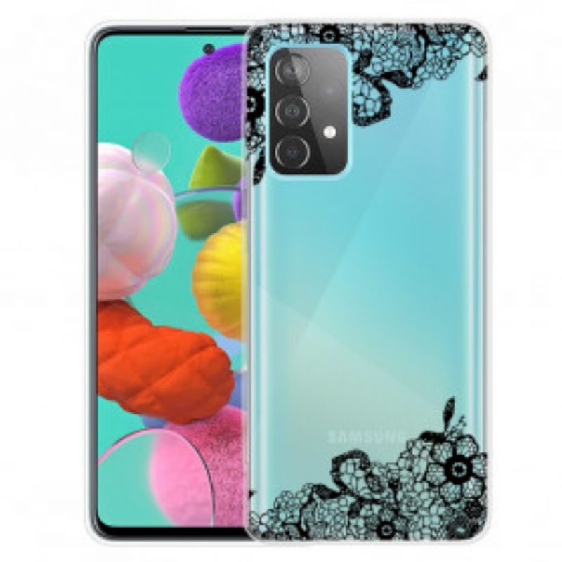 Hülle Für Samsung Galaxy A32 Feine Spitze