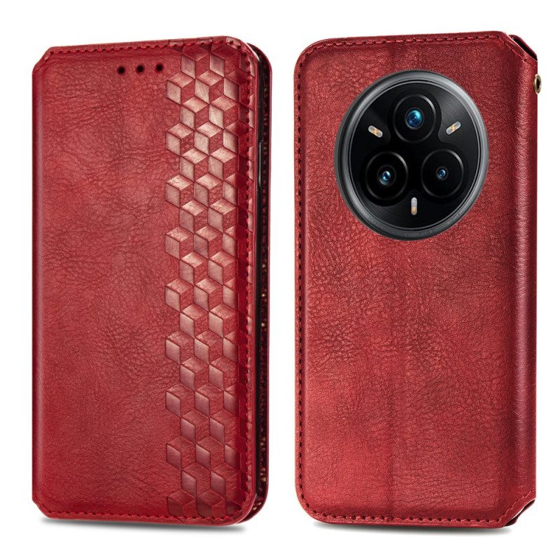 Flip Case Für Realme 14 Pro Plus 5g Vintage-wildlederoptik