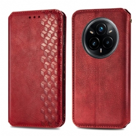 Flip Case Für Realme 14 Pro Plus 5g Vintage-wildlederoptik