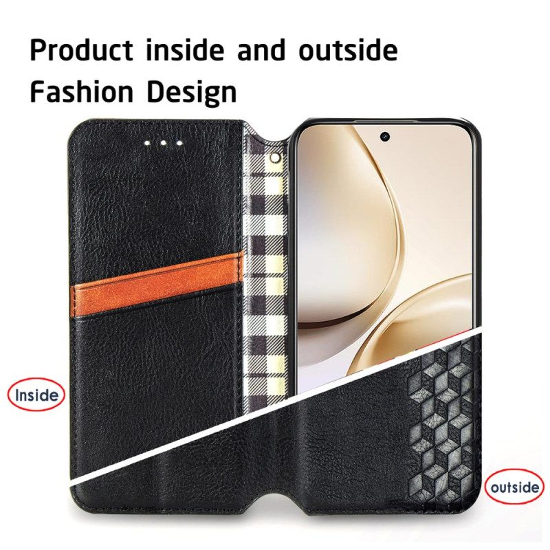 Flip Case Für Realme 14 Pro Plus 5g Vintage-wildlederoptik