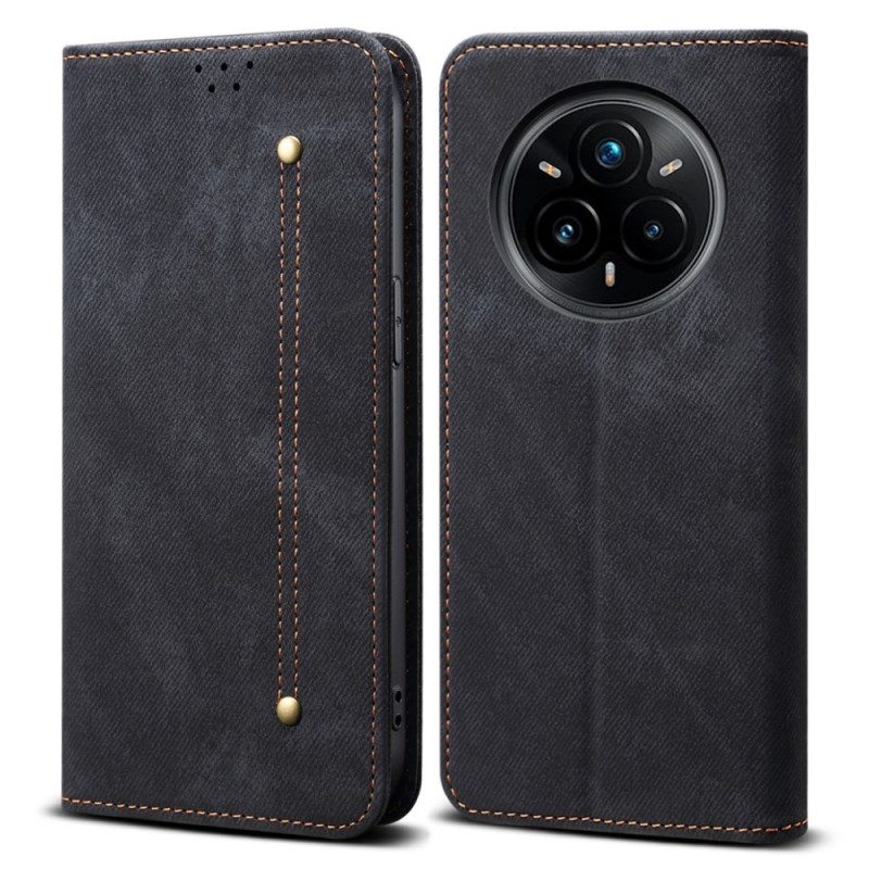 Flip Case Realme 14 Pro Plus 5g Denim-stoff