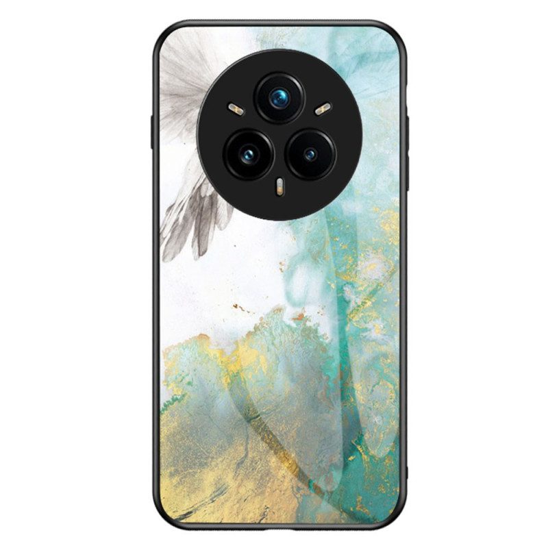 Hülle Realme 14 Pro Plus 5g Gehärtetes Glas Mit Marmoroptik