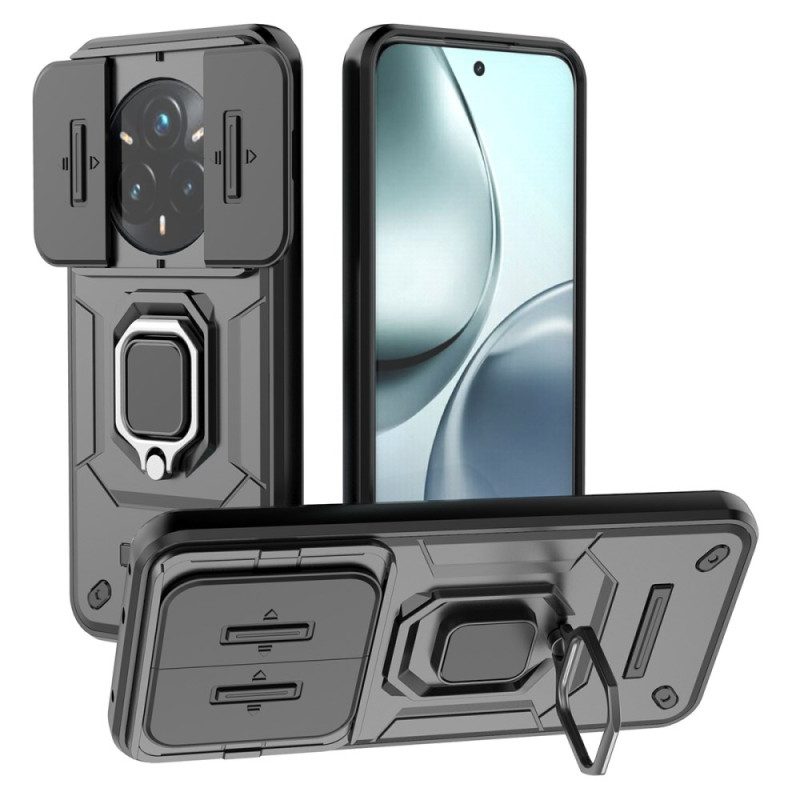 Hülle Realme 14 Pro Plus 5g Robuster Ring Mit Verschiebbarem Kameraschutz