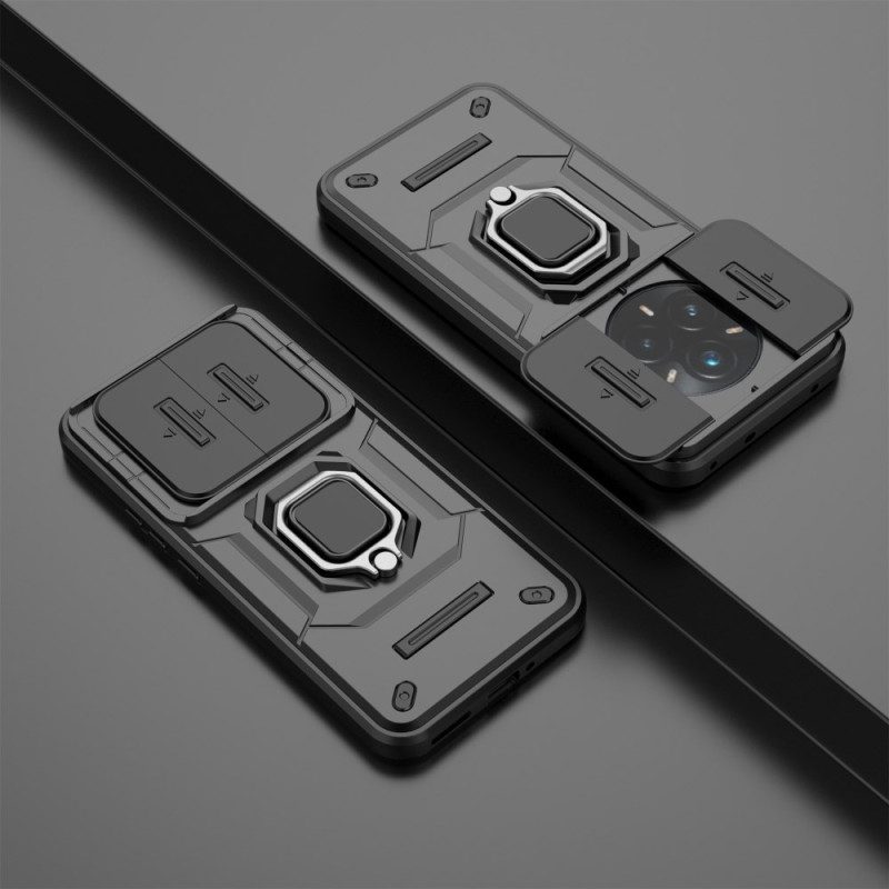 Hülle Realme 14 Pro Plus 5g Robuster Ring Mit Verschiebbarem Kameraschutz