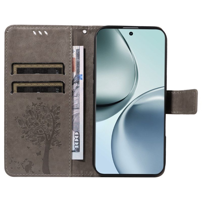 Lederhüllen Für Realme 14 Pro Plus 5g Katzenbaum