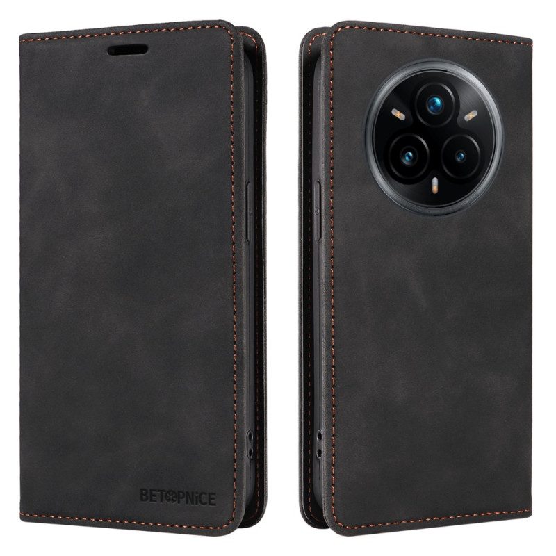Lederhüllen Für Realme 14 Pro Plus 5g Wildlederoptik Betopnice