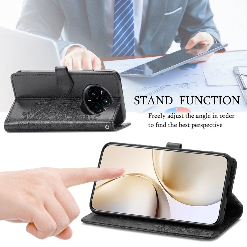 Lederhüllen Realme 14 Pro Plus 5g Barockes Mandala