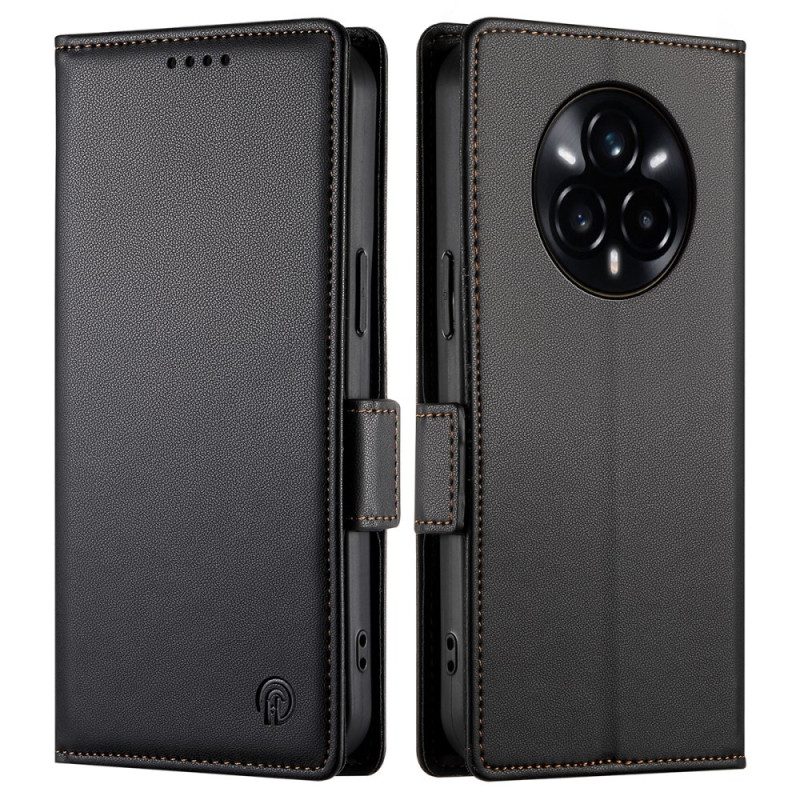 Lederhüllen Realme 14 Pro Plus 5g Drei Kartenfächer Und Halter