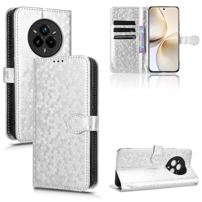 Lederhüllen Realme 14 Pro Plus 5g Glänzende Punkte