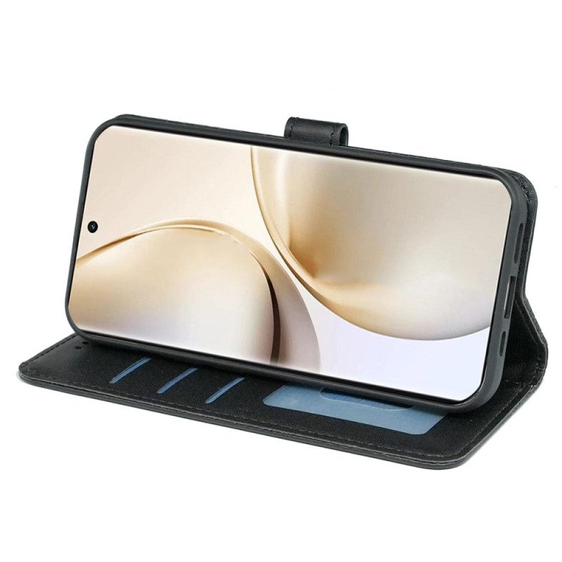 Lederhüllen Realme 14 Pro Plus 5g Handyhülle Armband Mit Kubischem Muster