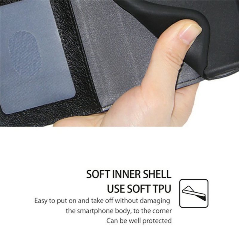 Lederhüllen Realme 14 Pro Plus 5g Handyhülle Geldbörse Mit Blitz-verschluss