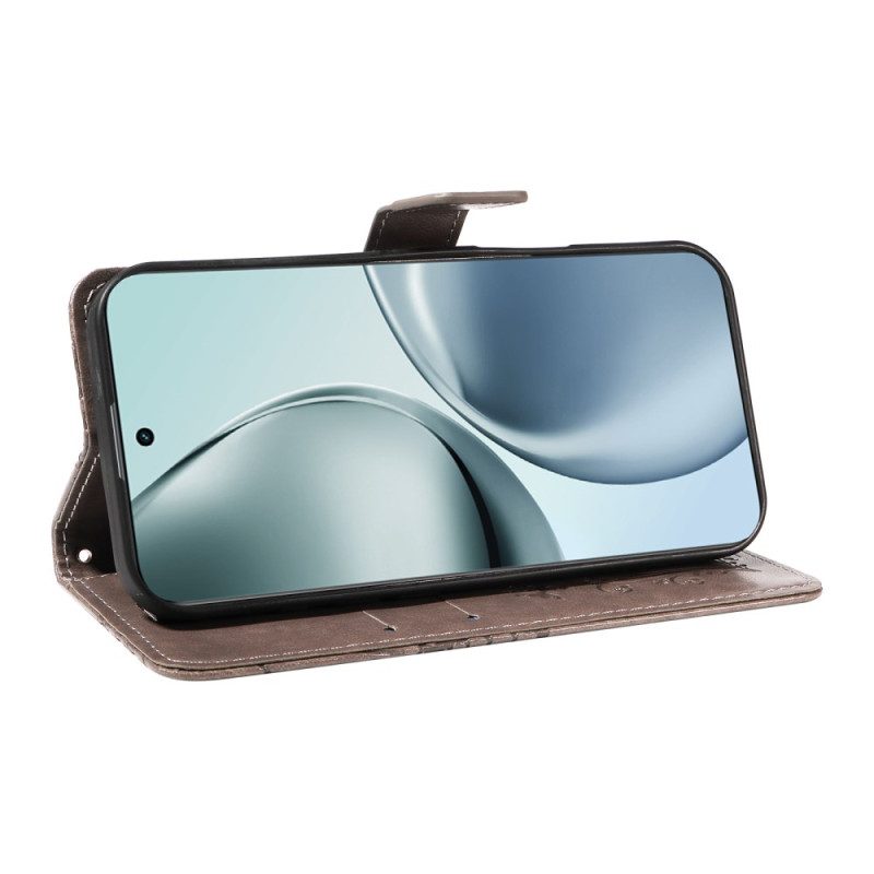 Lederhüllen Realme 14 Pro Plus 5g Handyhülle Riesige Schmetterlinge