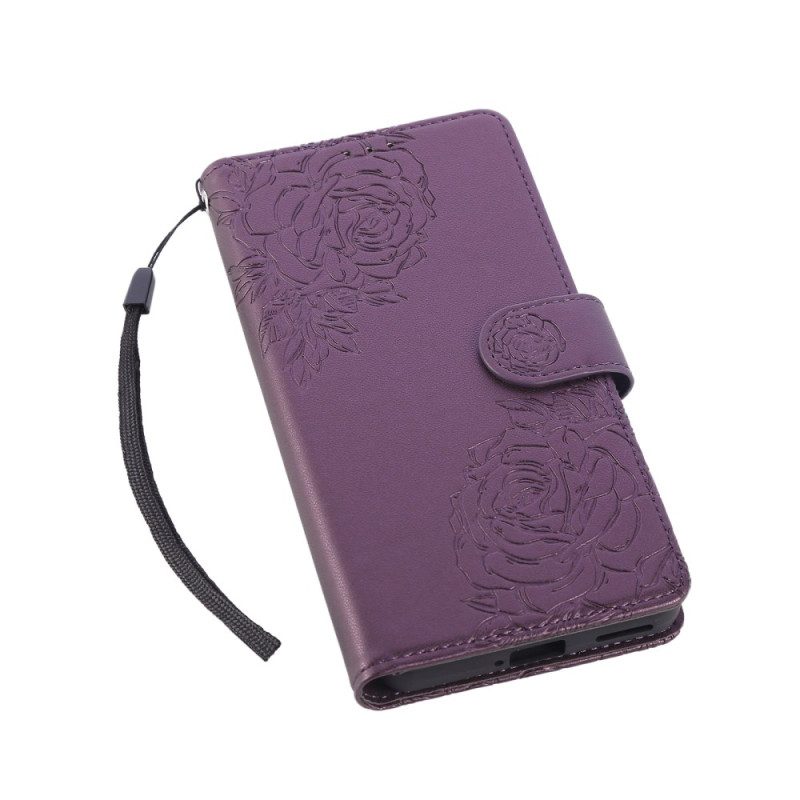 Lederhüllen Realme 14 Pro Plus 5g Handyhülle Spitzenmuster