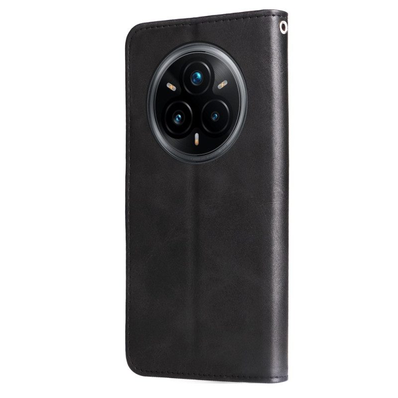 Lederhüllen Realme 14 Pro Plus 5g Handyhülle Vordertasche