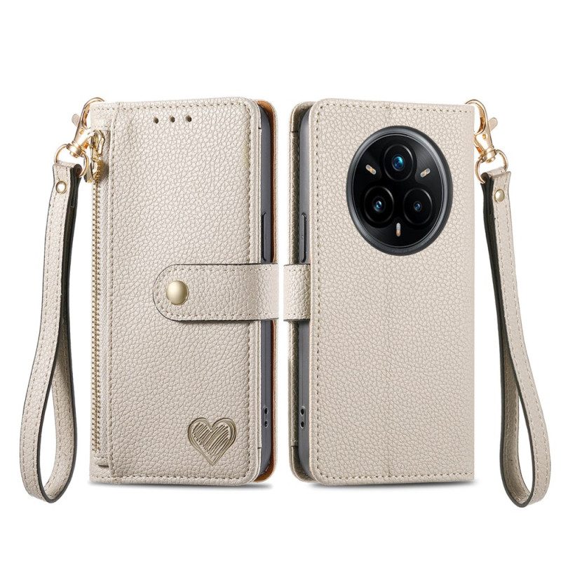 Lederhüllen Realme 14 Pro Plus 5g Münzgeldbörse Mit Rfid-schutz