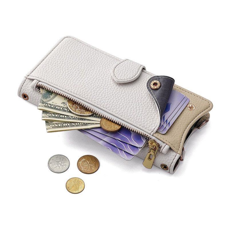 Lederhüllen Realme 14 Pro Plus 5g Spiegel Und Kette