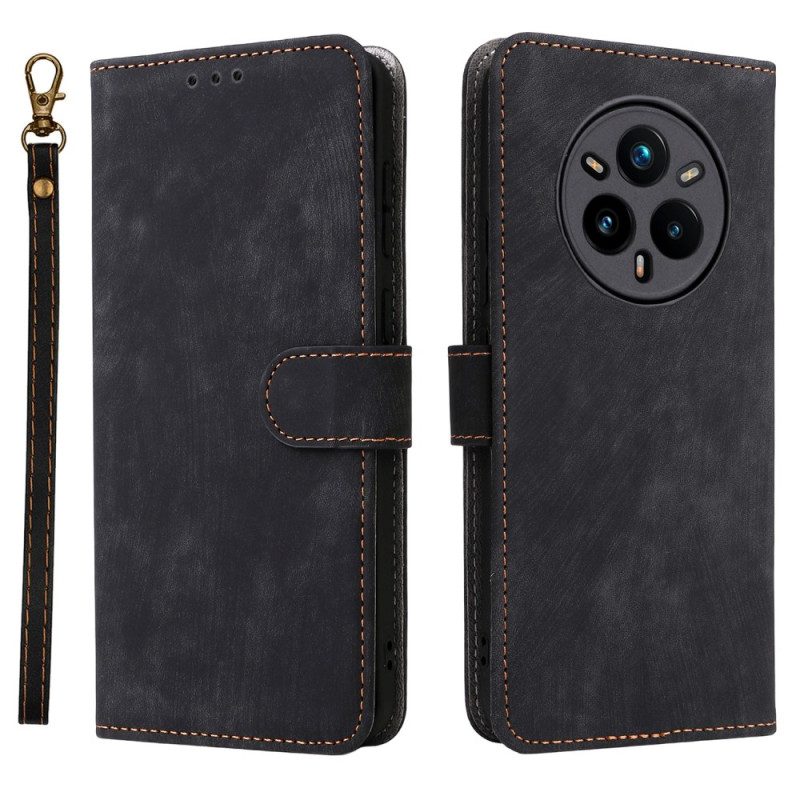 Lederhüllen Realme 14 Pro Plus 5g Wildlederoptik Mit Rfid-schutz