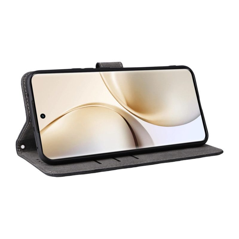 Lederhüllen Realme 14 Pro Plus 5g Wildlederoptik Mit Rfid-schutz