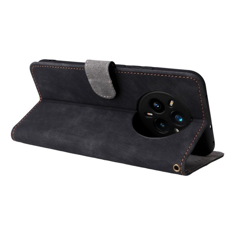 Lederhüllen Realme 14 Pro Plus 5g Wildlederoptik Mit Rfid-schutz