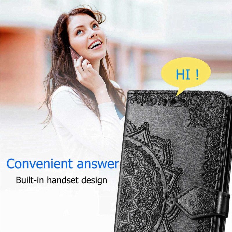 Lederhüllen Für Xiaomi 12 Lite Mandala-mittelalter