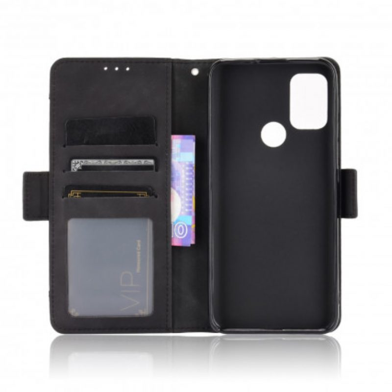 Flip Case Für Moto G30 / G10 Multi-card Premier Class