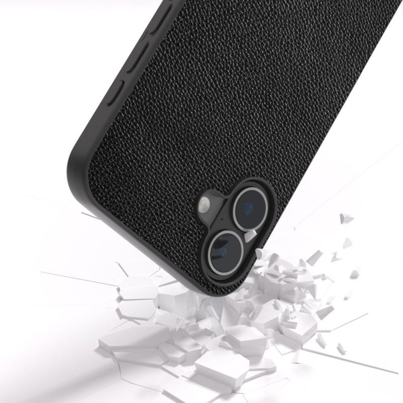 Hülle iPhone 16 Litschi-textur Abeel