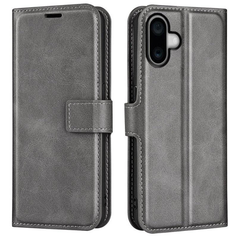 Lederhüllen Für iPhone 16 Lederstil