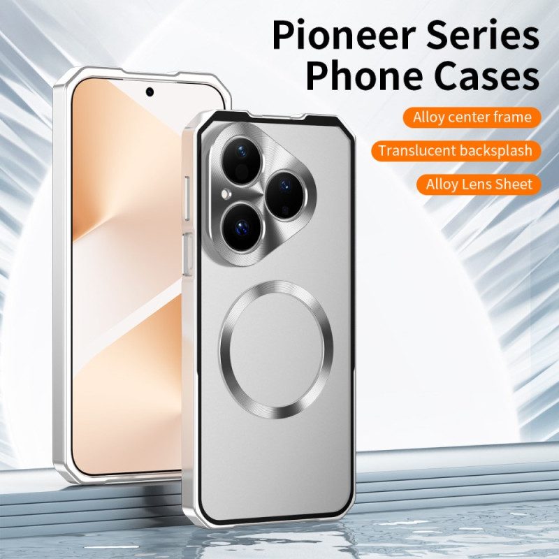 Hülle Huawei Pura 80 Handyhülle Magsafe Mit Metallrahmen