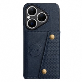 Hülle Huawei Pura 80 Kartenetui In Lederoptik