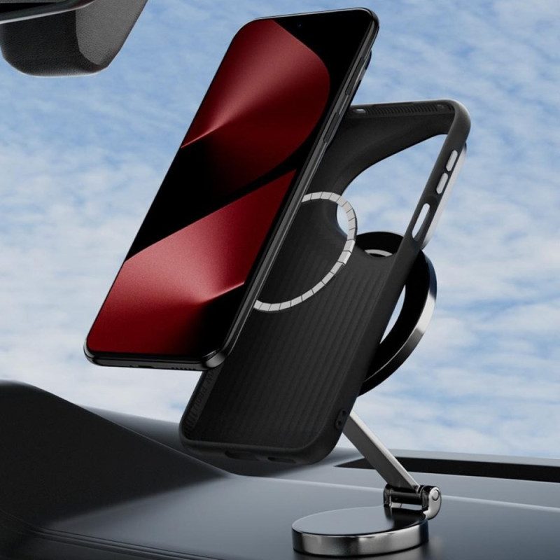 Hülle Huawei Pura 80 Magsafe Kohlefaserstruktur Abeel