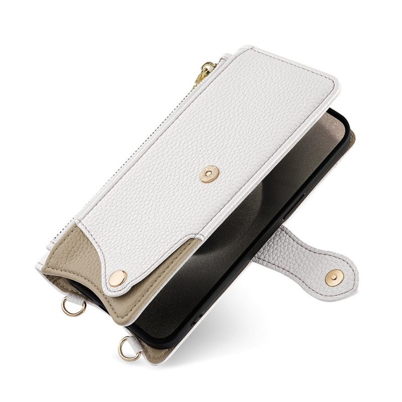 Lederhüllen Für Huawei Pura 80 Geldbörse Mit Kette