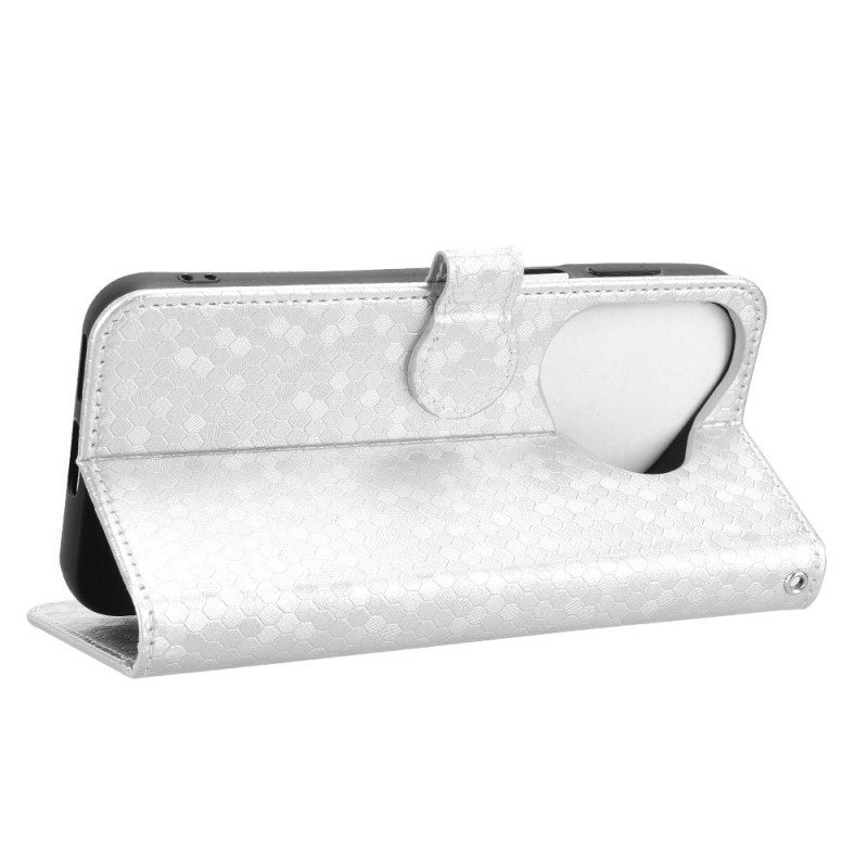 Lederhüllen Huawei Pura 80 Glitzermuster