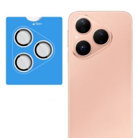 Linsenschutz Aus Gehärtetem Glas Für Huawei Pura 80 Mit Selbstpositionierendem Rahmen (schwarze Kreise)