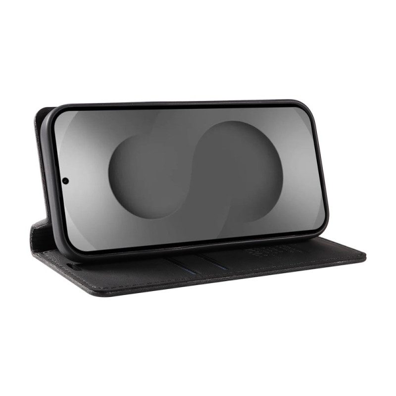 Flip Case Für Samsung Galaxy S26 Ultra Yikatu Wildledereffekt