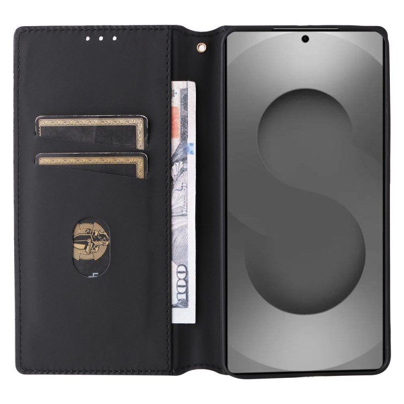 Flip Case Samsung Galaxy S26 Ultra Handyhülle Rautenmuster