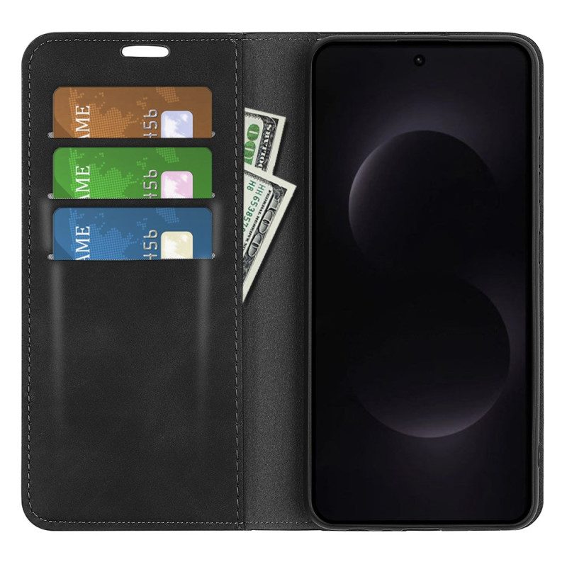 Flip Case Samsung Galaxy S26 Ultra Leder Stil