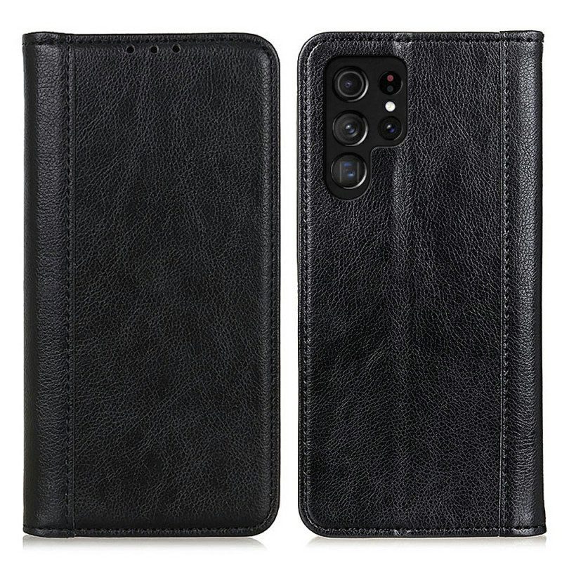 Flip Case Samsung Galaxy S26 Ultra Spaltleder